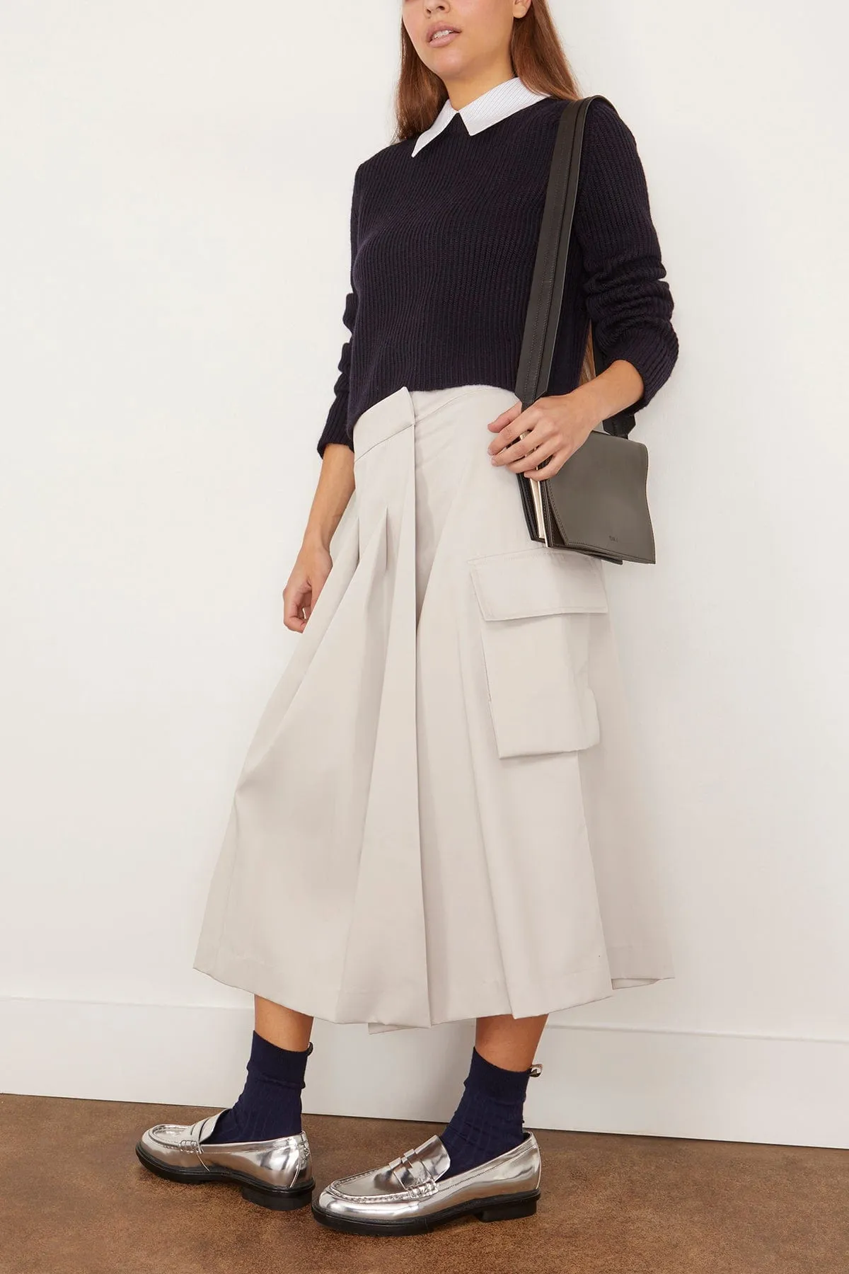 The Stanton Skirt in Parchment