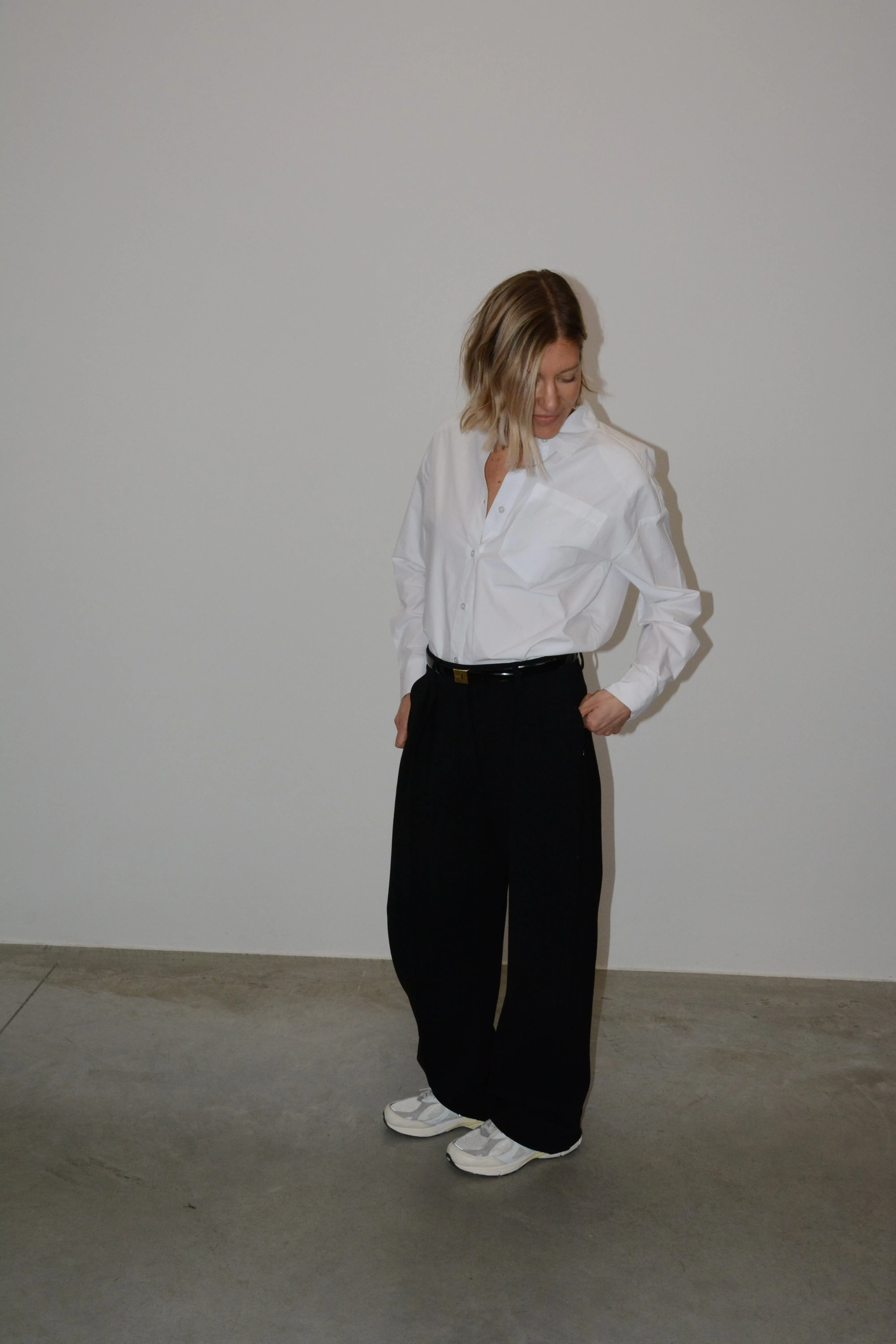 TIBET WIDE FIT TAILORED PANTS