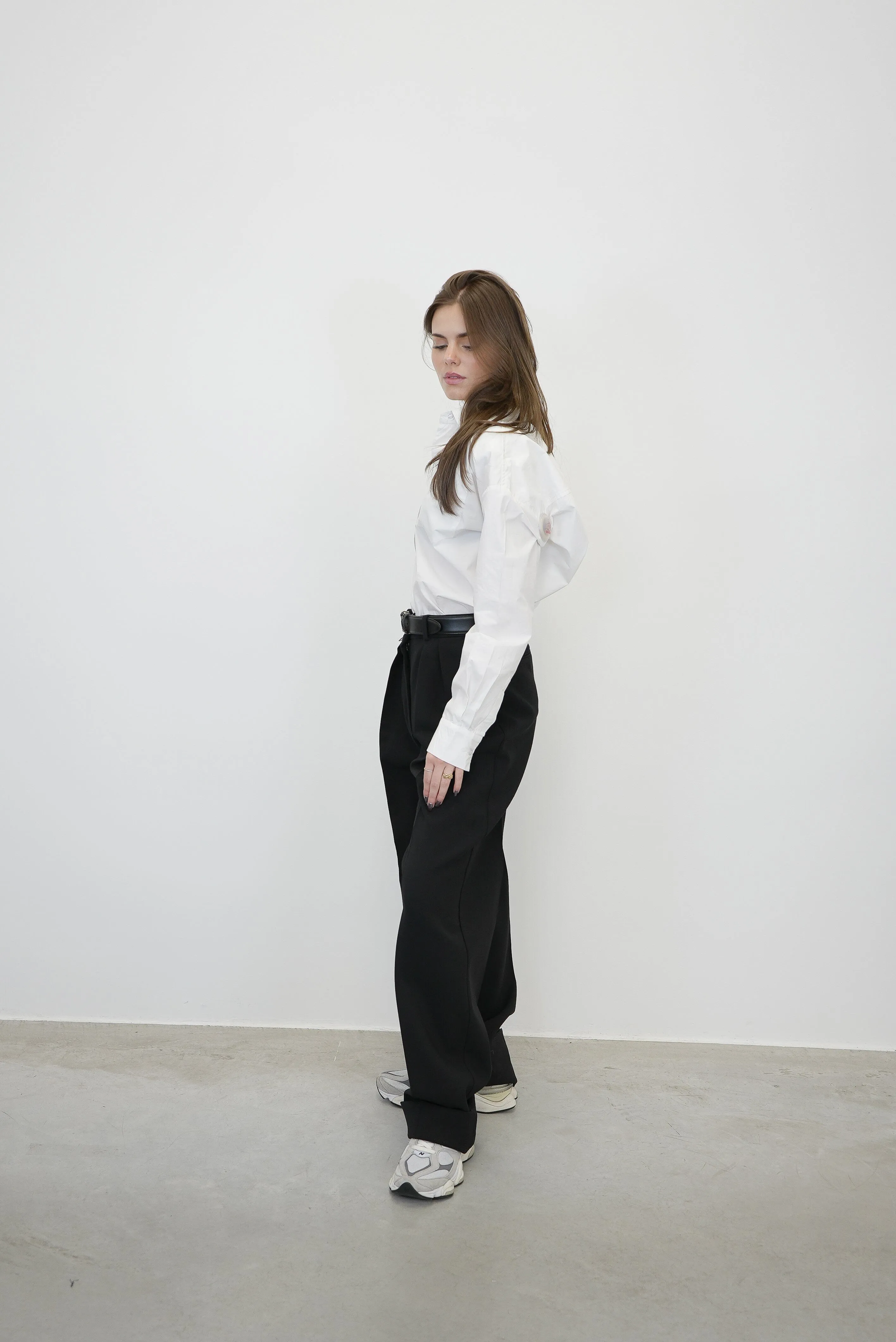 TIBET WIDE FIT TAILORED PANTS