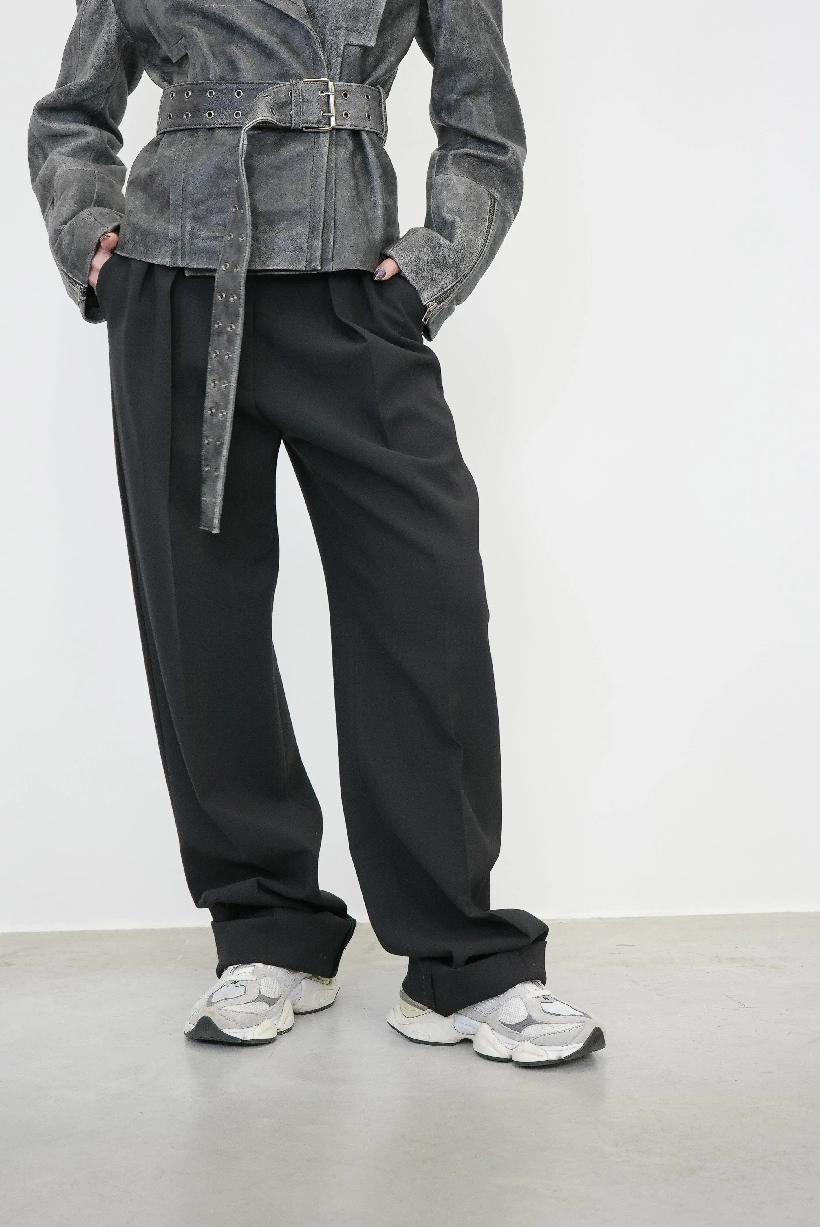 TIBET WIDE FIT TAILORED PANTS