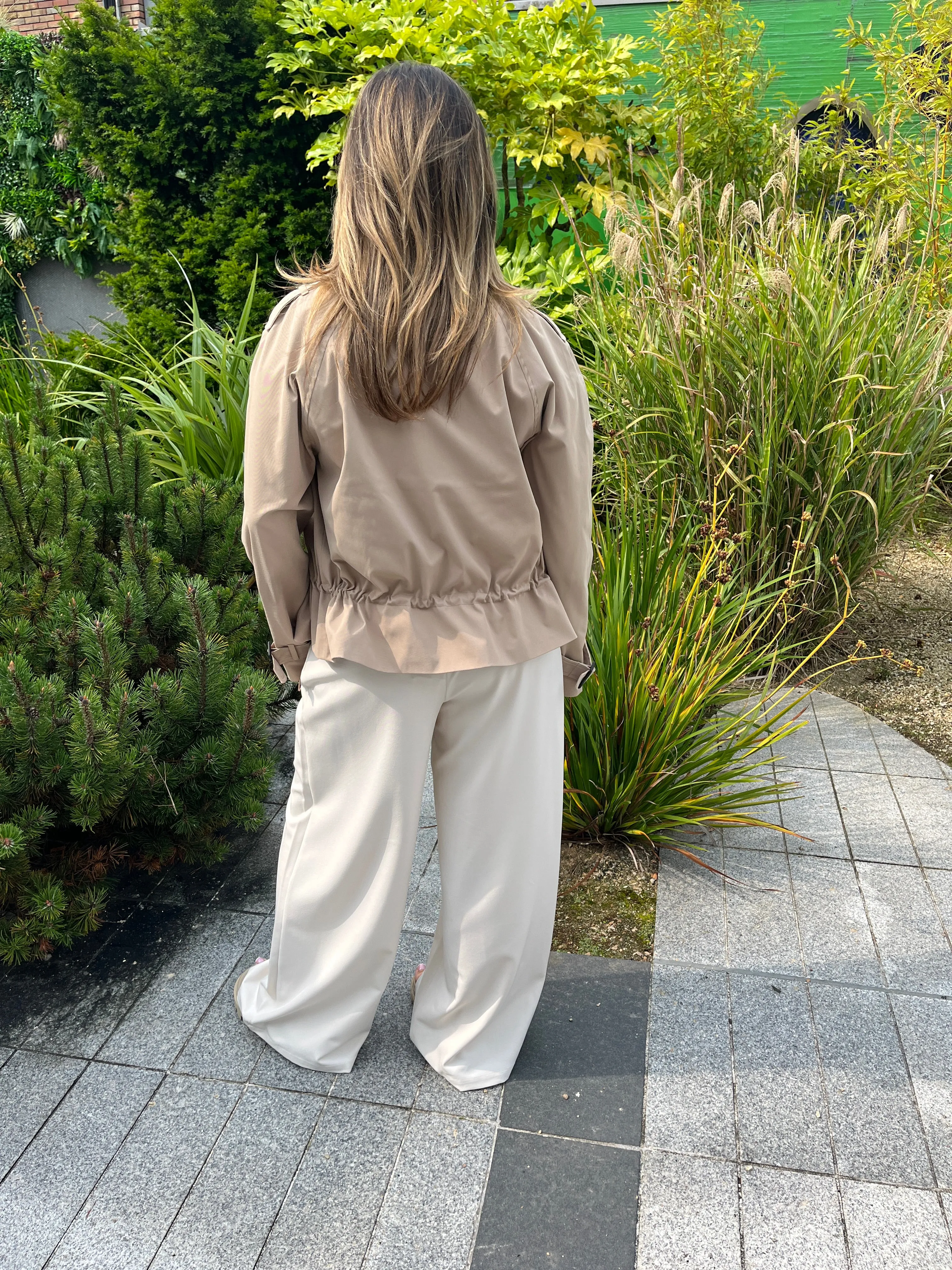 VIKAKA Tailored Trousers - Birch