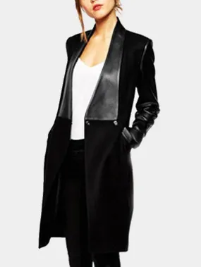 Wholesale Black Long Sleeve Coats